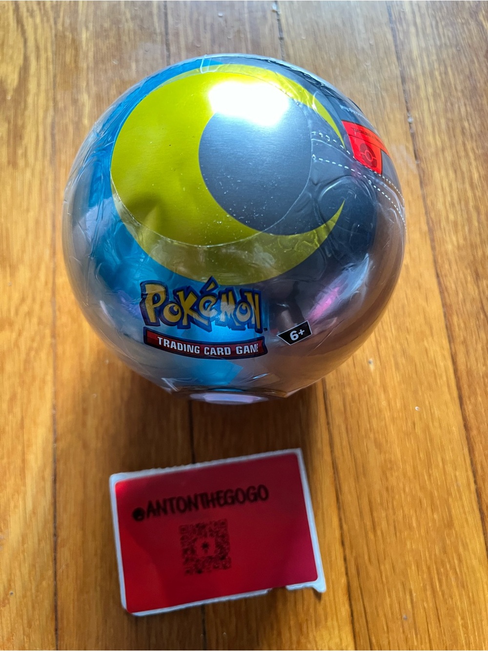 Pokemon TCG Moon Ball Tin TCG Trading Card Game